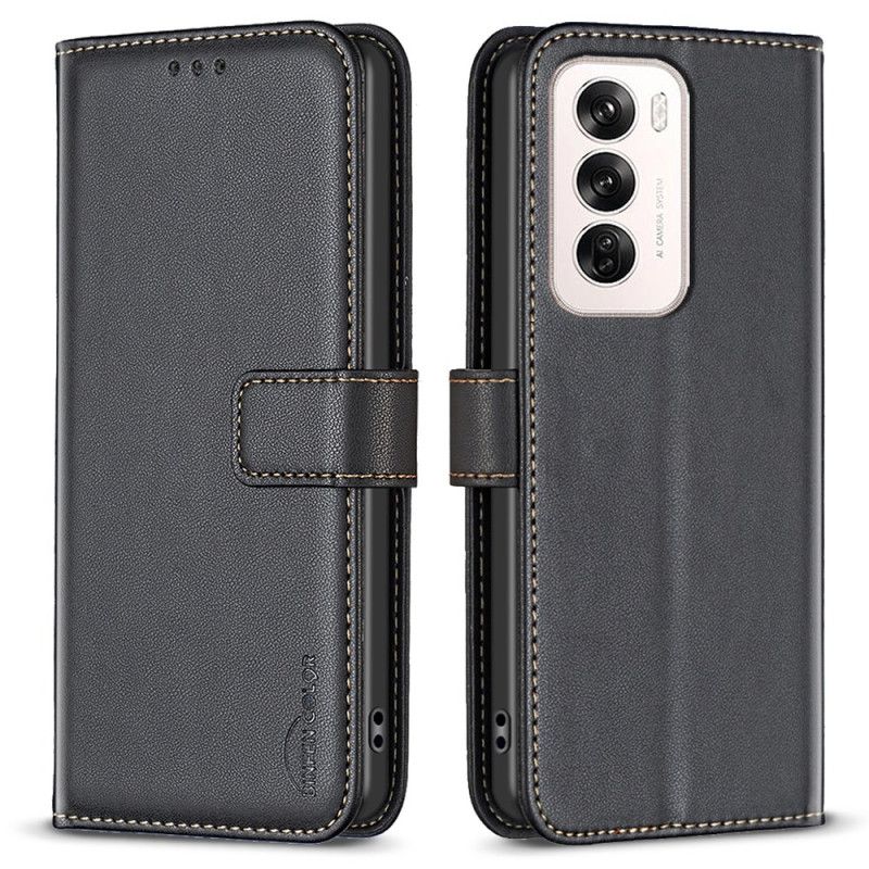 Housse Oppo Reno 12 5G Classique BINFEN COLOR