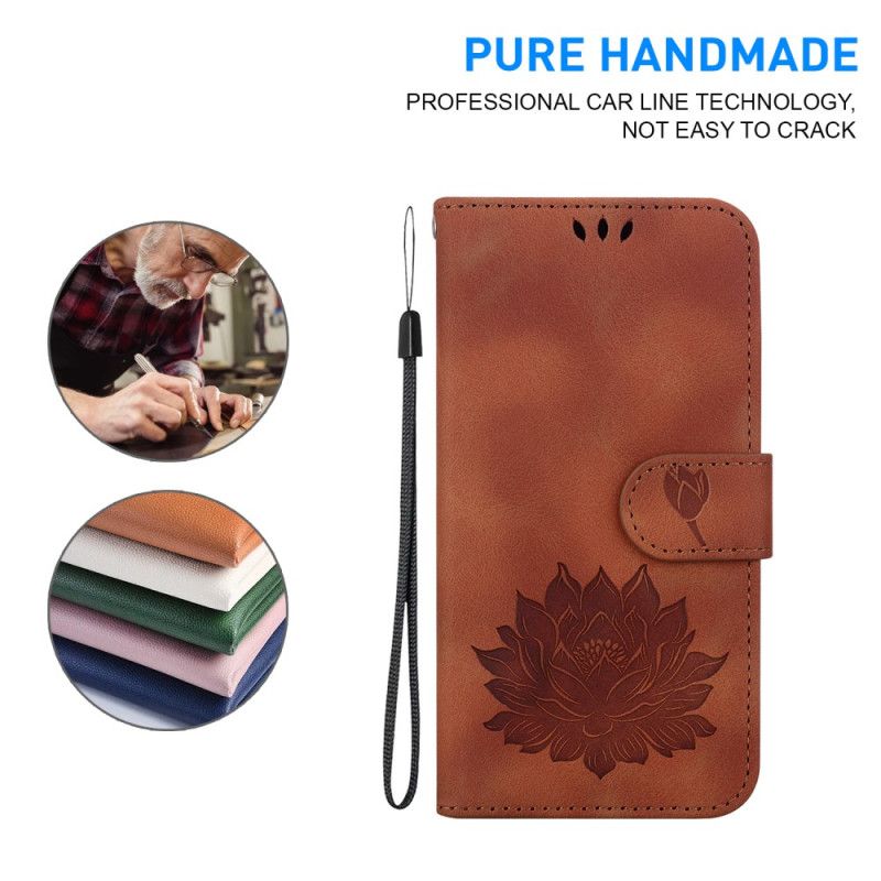Housse Oppo Reno 12 5G Fleur de Lotus