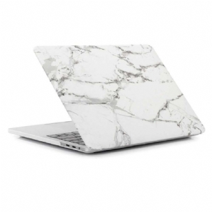 Coque MacBook Pro 13 / Touch Bar Marbre - Blanc