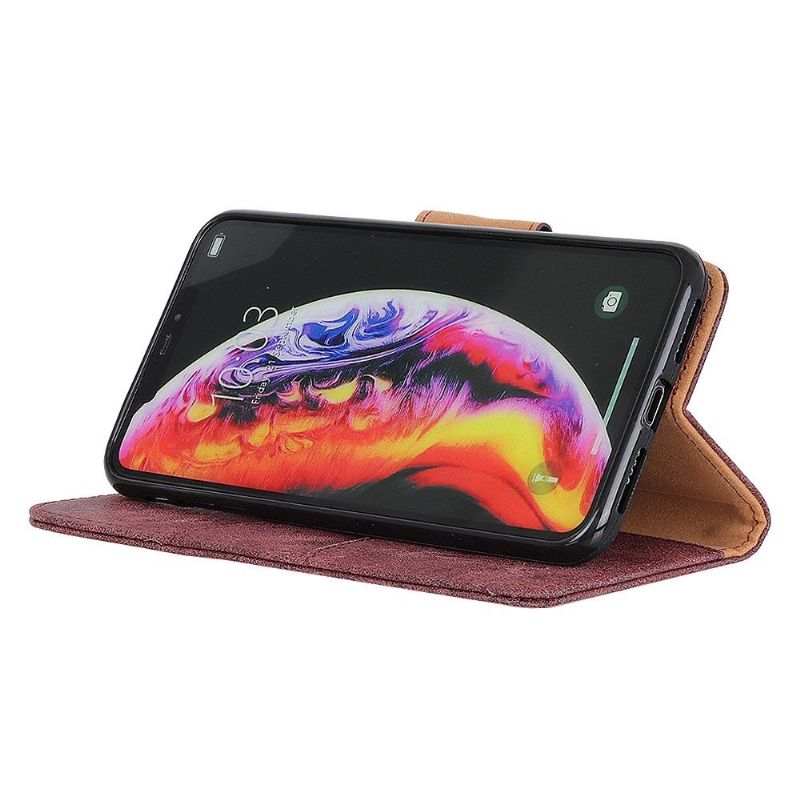 Xiaomi Mi A3 - Housse Edouard en simili cuir vintage