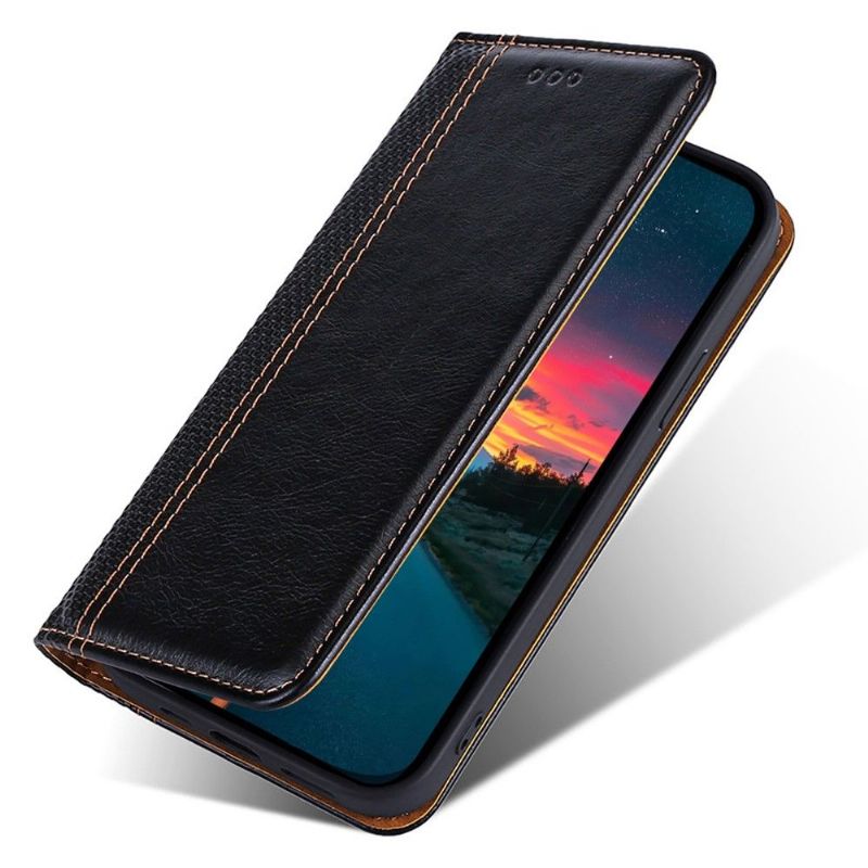 Housse Xiaomi 12 Pro Flip folio coutures