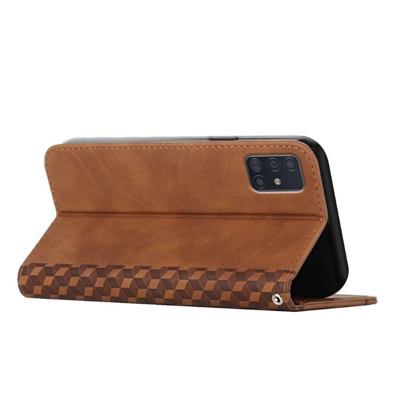 Housse Samsung Galaxy A51 Cube Géométrie