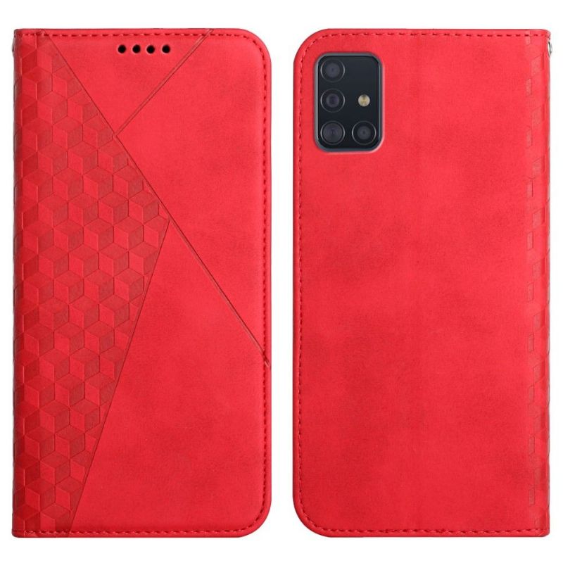 Housse Samsung Galaxy A51 Cube Géométrie
