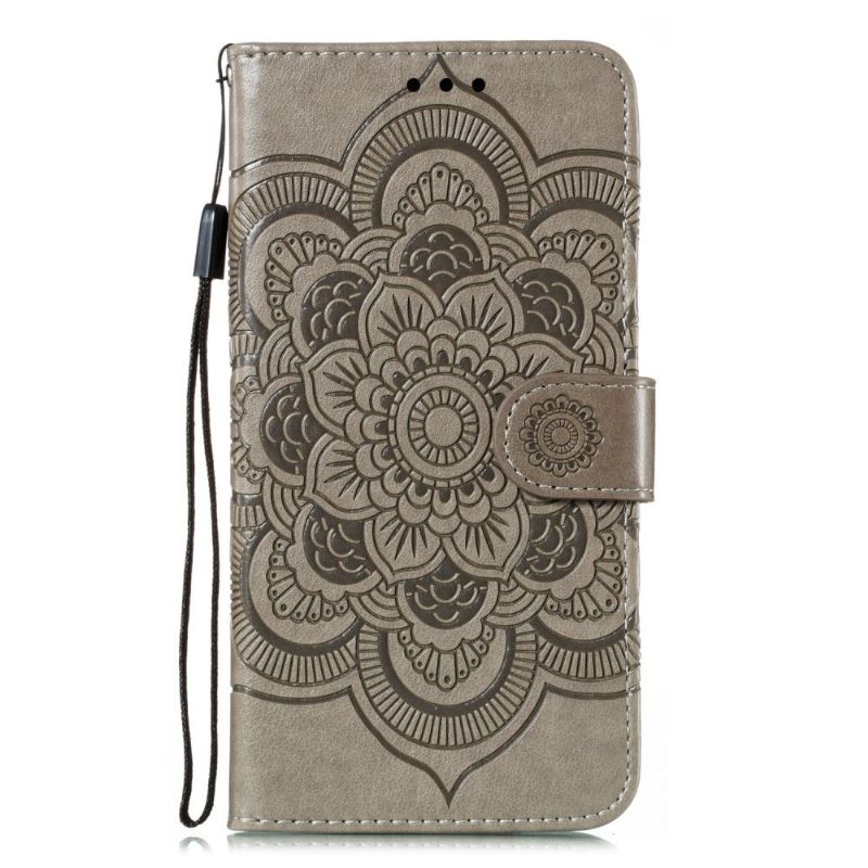 Housse Samsung Galaxy A51 Effet Cuir Mandala
