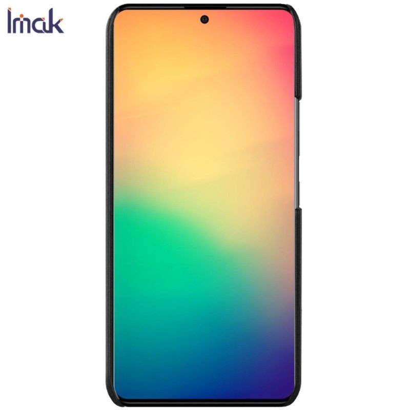 Samsung Galaxy A51 - Coque imak imitation cuir + verre trempé