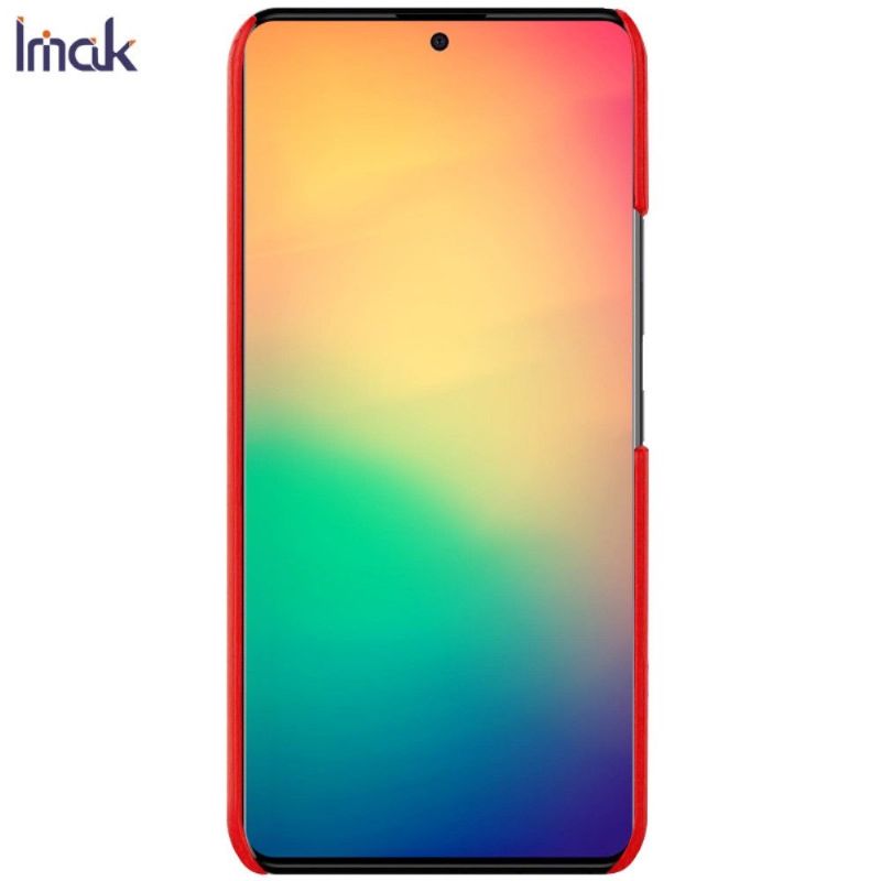 Samsung Galaxy A51 - Coque imak imitation cuir + verre trempé