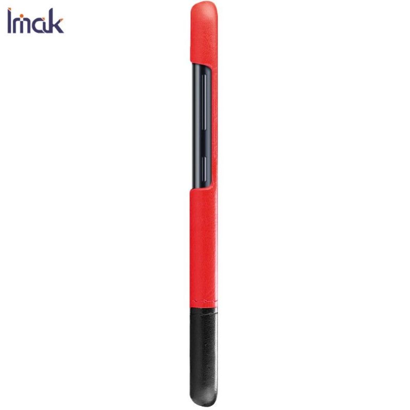 Samsung Galaxy A51 - Coque imak imitation cuir + verre trempé