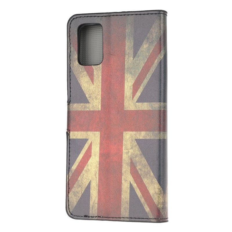 Samsung Galaxy A51 - Housse Drapeau Anglais Vintage