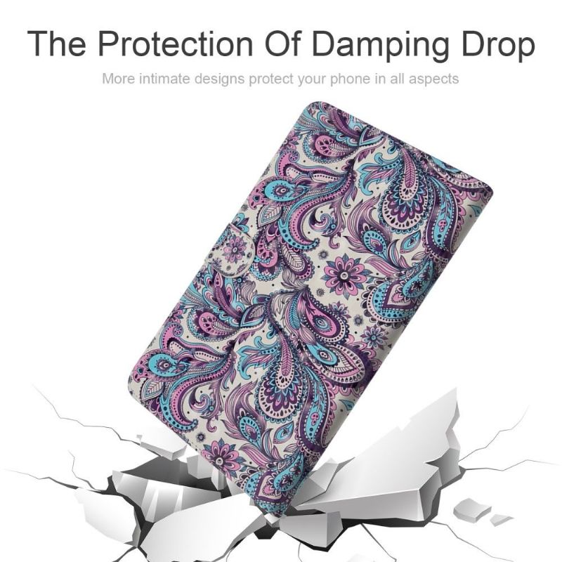 Housse Samsung Galaxy Tab S6 Paisley fleur