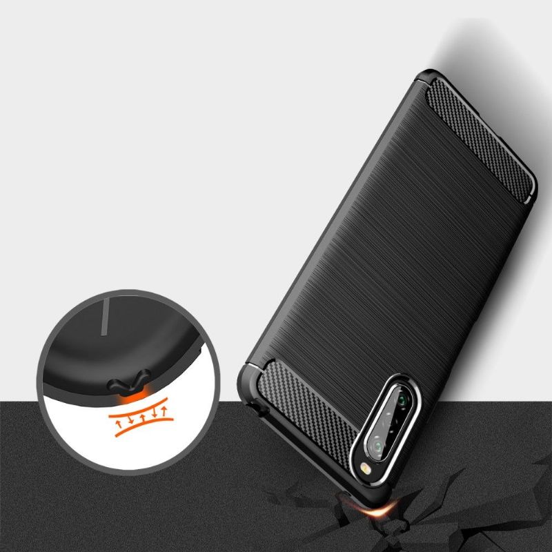 Coque Sony Xperia 10 II La Janice Flexible Effet Brossé